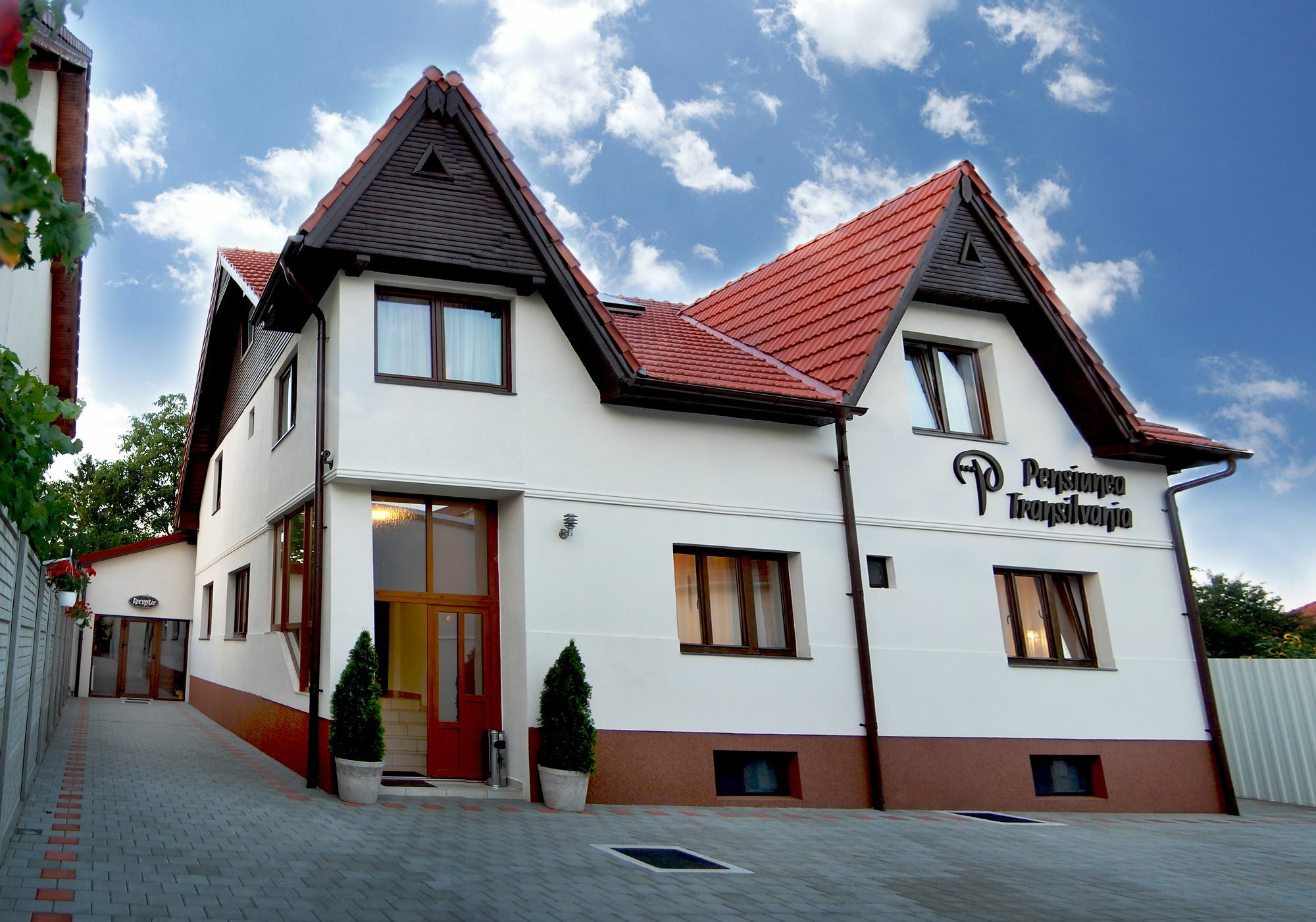 Pensiunea Transilvania ซีบิว ภายนอก รูปภาพ